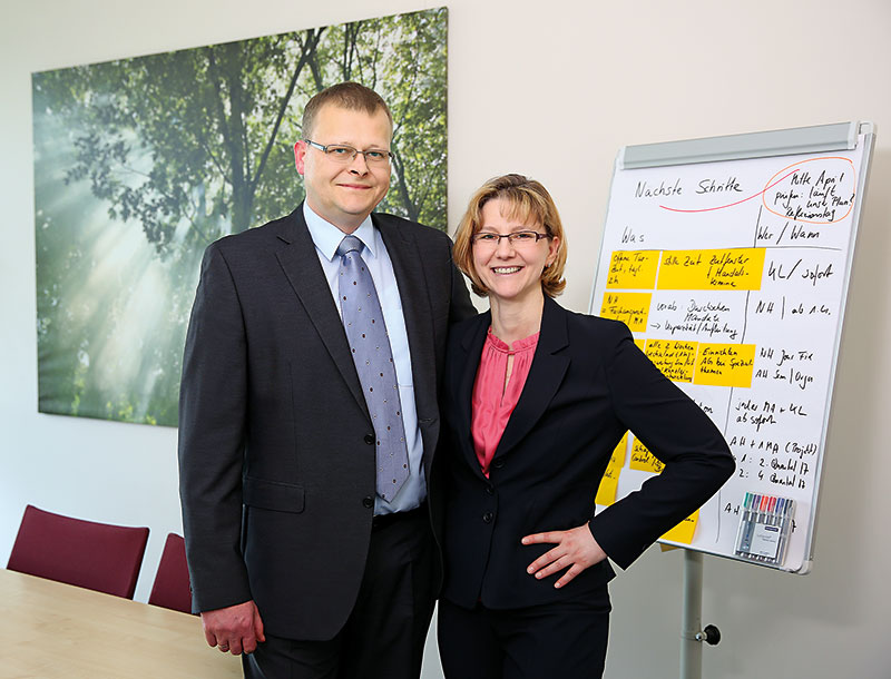 Foto von Andrea Hannemann und Nico Hannemann von der Firma Steuerberater Hannemann PartG mbB