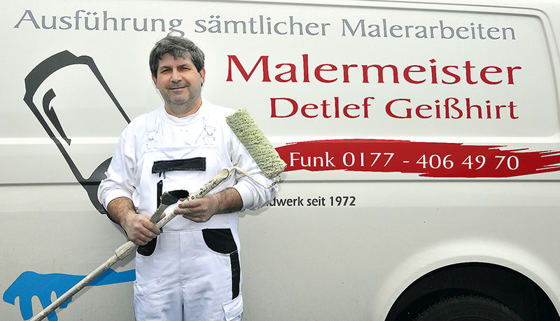 Foto von Detlef Geißhirt von der Firma Malermeister Detlef Geißhirt