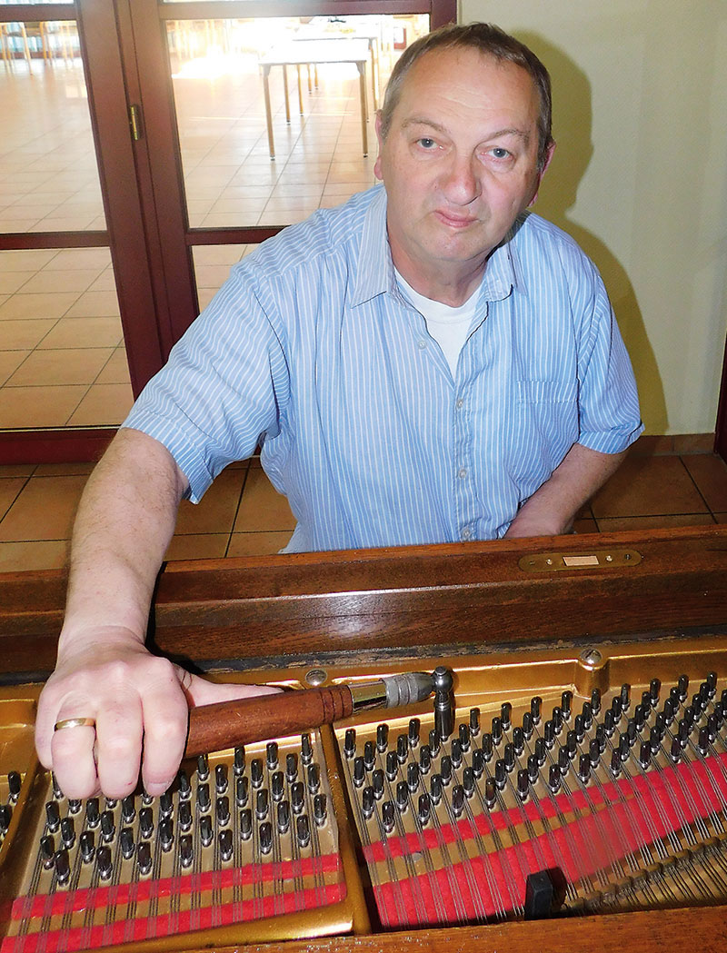 Foto von Joachim Thiele von der Firma PianoService