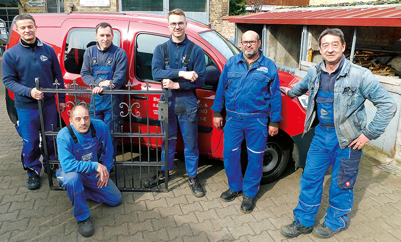 Foto von Reno Ziemann von der Firma Ziemann Metallbau GmbH, Schlosserei und Schlüsselservice