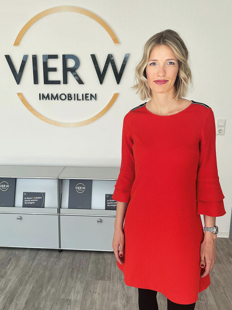 Foto von Juliana Pfeil von der Firma Vier W Immobilien GmbH