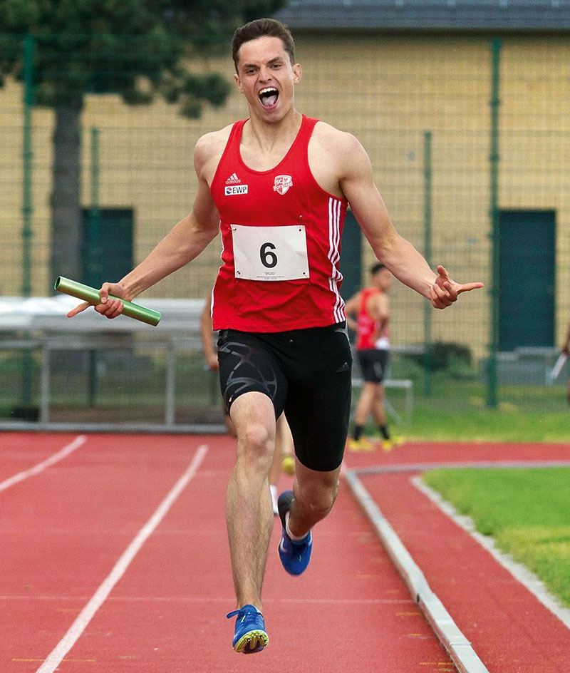 Foto von Justus Ringel, Leichtathletik-Star, Werder