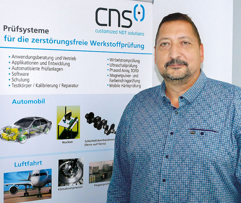 Foto von Lutz Lindecke von der Firma CNS GmbH