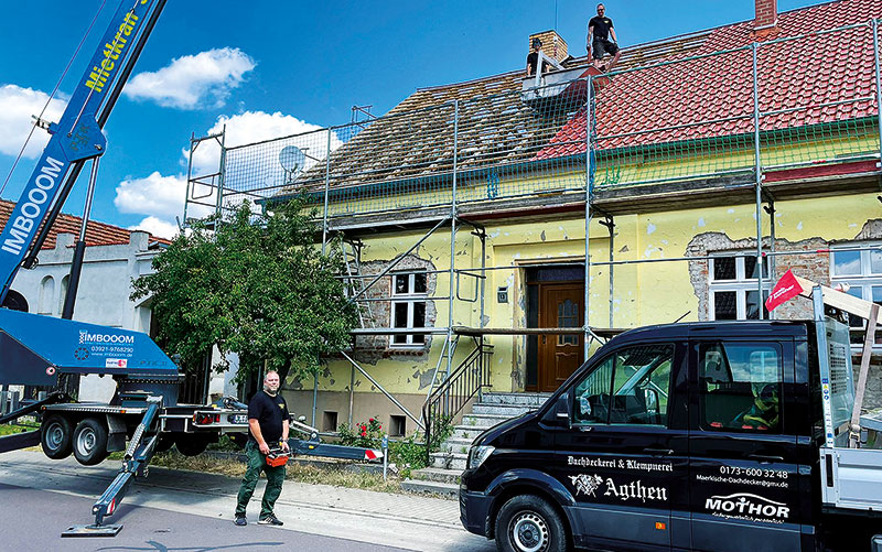 Foto von Jan-Pierre Agthen von der Firma Dachdeckerei & Klempnerei Agthen