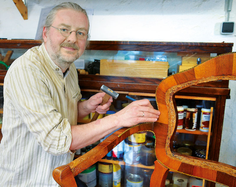 Foto von Peter Gottmann von der Firma Diplom-Restaurator Peter Gottmann, Möbel- und Holzrestaurierung