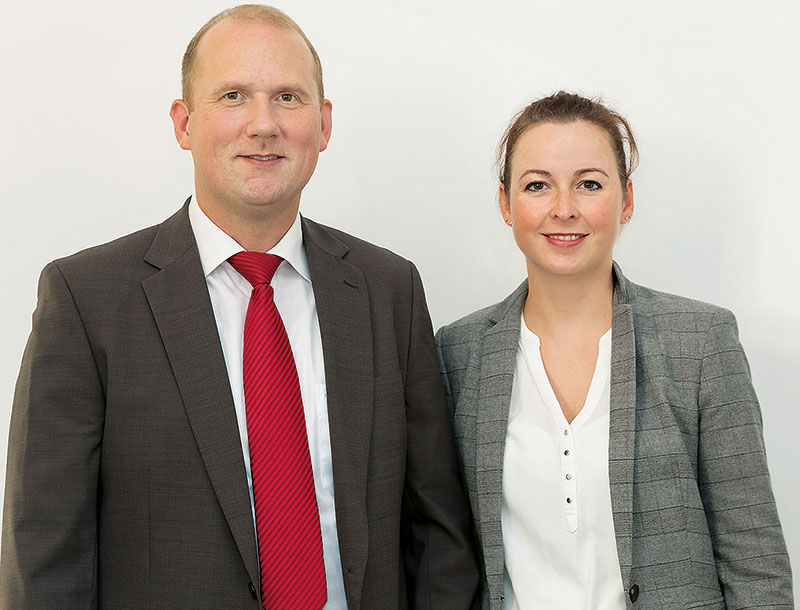 Foto von Stefanie Lange und Mirco Seifert von der Firma Rechtsanwälte Lange & Seifert