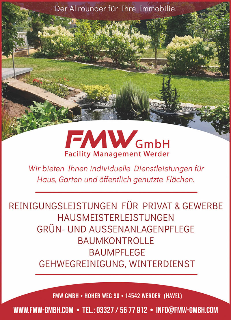 Foto von der Firma FMW GmbH Facility Management Werder