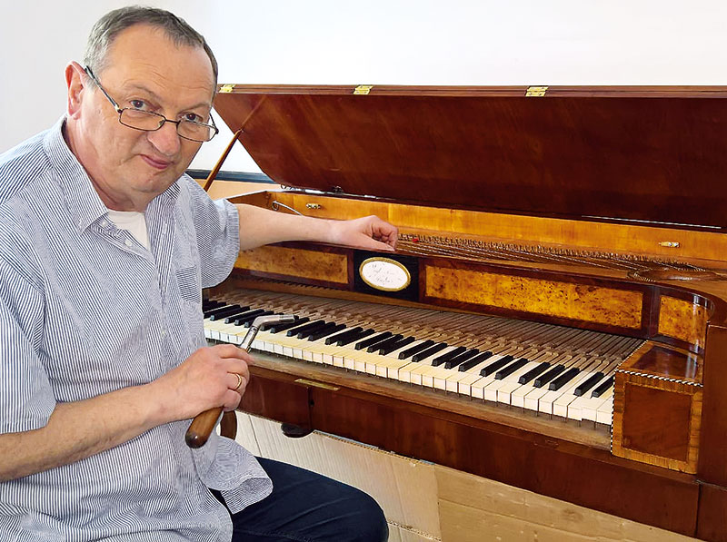 Foto von Joachim Thiele von der Firma PianoService