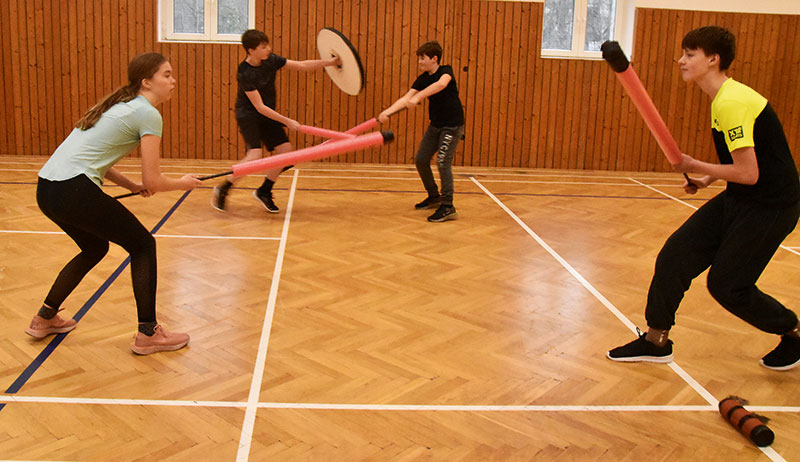 Foto von Tom Monschau und Stefan Rosenhäger, Jugger-Sport, Wildau