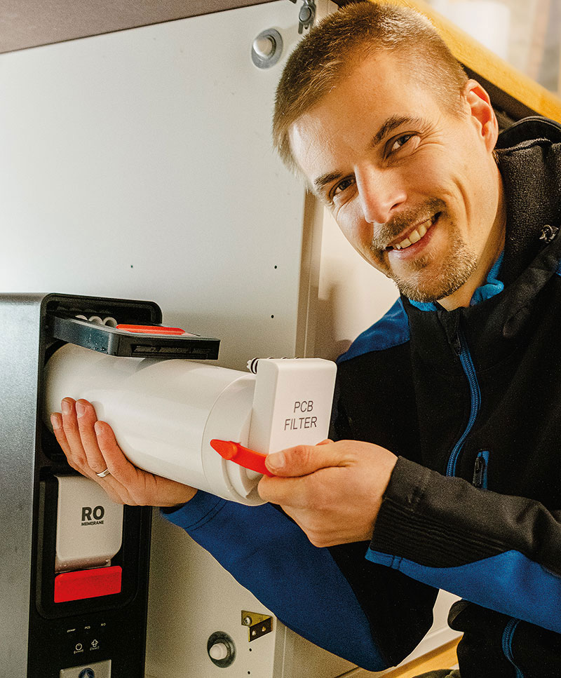 Foto von Hannes Kölpin von der Firma WFS WaterFilter.Solutions