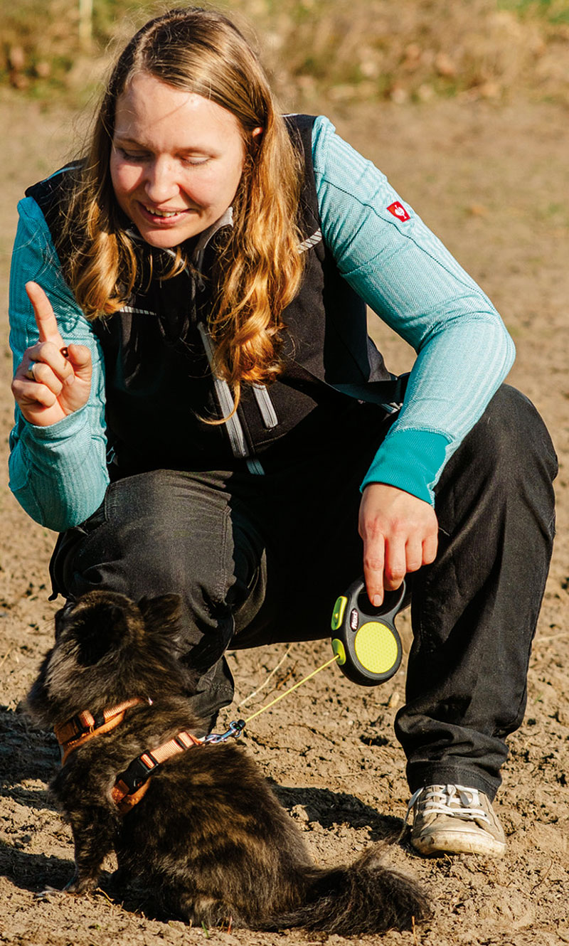 Foto von Cindy Hansche von der Firma Hansches Hundeservice Foto von Cindy Hansche von der Firma Hansches Hundeservice
