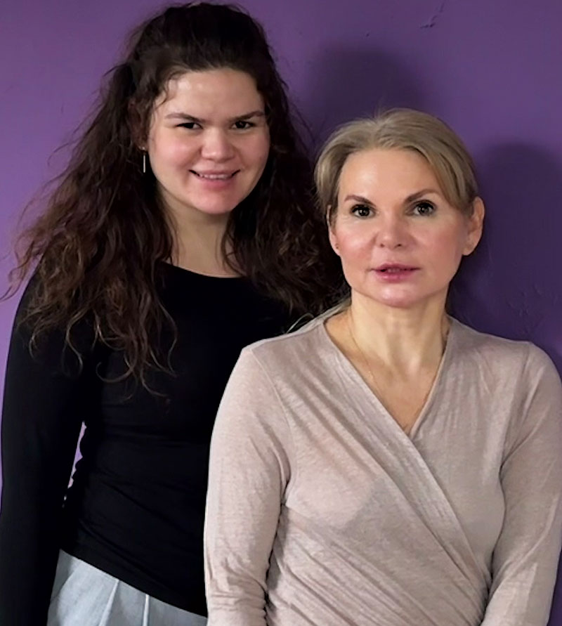 Foto von Natallia Knop und Karina Knop von der Firma ELIZIUM Tanz- und Kursstudio