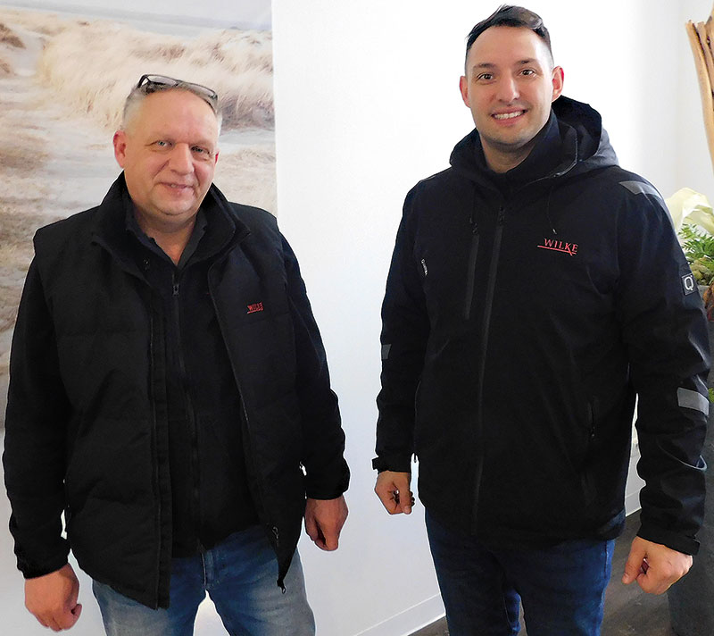Foto von René Wilke und Steven Wilke von der Firma Bestattungshaus Wilke