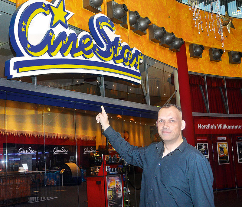 Foto von Jens Wildner von der Firma CineStar Wildau