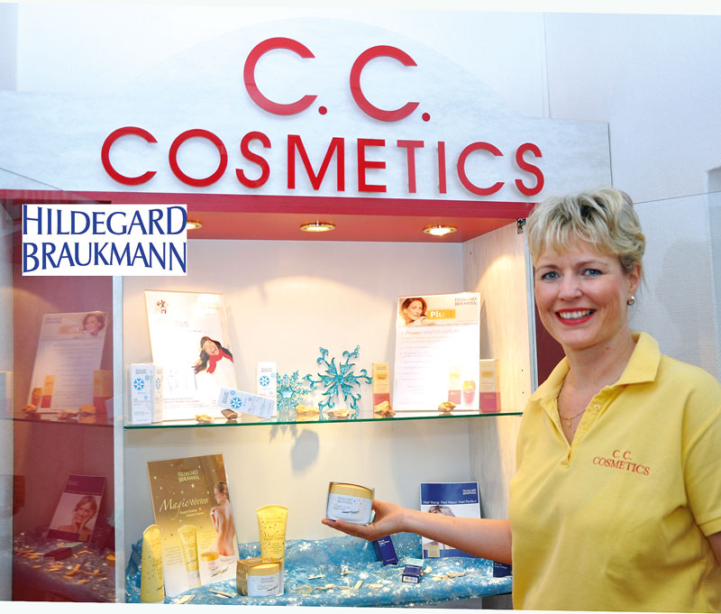 Foto von Cornelia Gollmitz von der Firma C. C. Cosmetics im Gesundheitszentrum Wildau