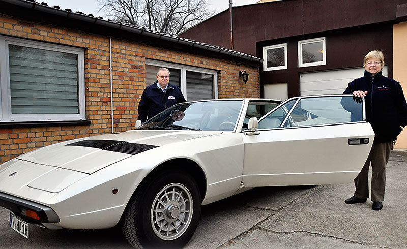 Foto von Hartmut Arens, Maserati-Liebhaber, Wildau