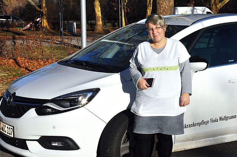 Foto von Claudia Zilm von der Firma Hauskrankenpflege Viola Wolfgramm