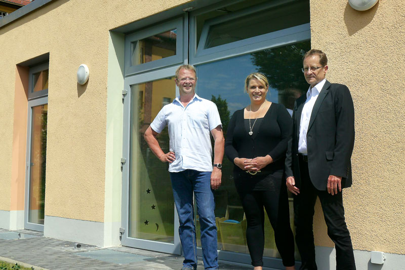 Foto von Dr. Uwe Malich und Fynn-Ole Fritz und Guido Thieke und Sven Rehfeldt und Katja Lützelberger und Andreas Meyer und René Sperling und Mandy Schäfer und László Ungvári, Bürgermeister, Wildau