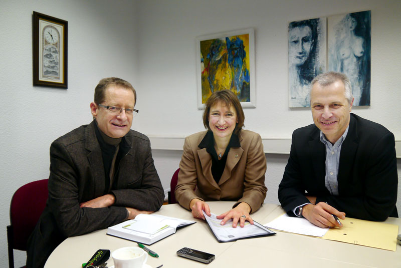 Foto von Dr. Uwe Malich und Fynn-Ole Fritz und Guido Thieke und Sven Rehfeldt und Katja Lützelberger und Andreas Meyer und René Sperling und Mandy Schäfer und László Ungvári, Bürgermeister, Wildau