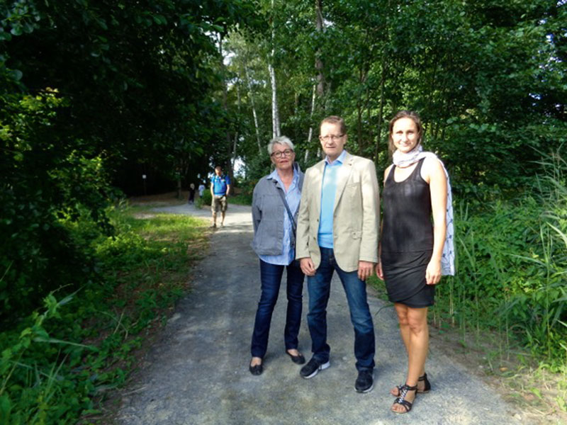 Foto von Dr. Uwe Malich und Fynn-Ole Fritz und Guido Thieke und Sven Rehfeldt und Katja Lützelberger und Andreas Meyer und René Sperling und Mandy Schäfer und László Ungvári, Bürgermeister, Wildau