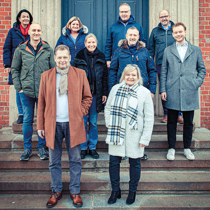 Foto von Birgit Böhm und Carsten Waschke von der Firma Das Kompetenzcenter AMVG gGmbH