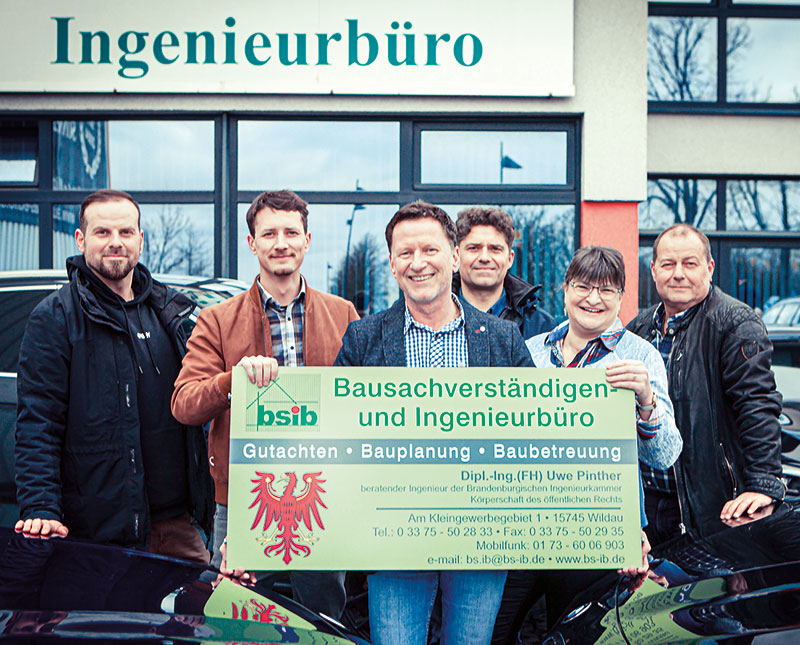 Foto von Dipl.-Ing. (FH) Uwe Pinther von der Firma BS-IB Bausachverständigen- & Ingenieurbüro