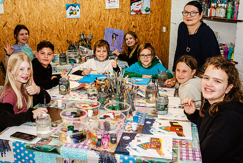 Foto von Kerstin Hemmerling von der Firma Malschule am See