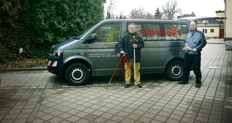 Foto von Christine Umpfenbach und Gerhard Jursa von der Firma Vermessungsbüro Jursa & Umpfenbach