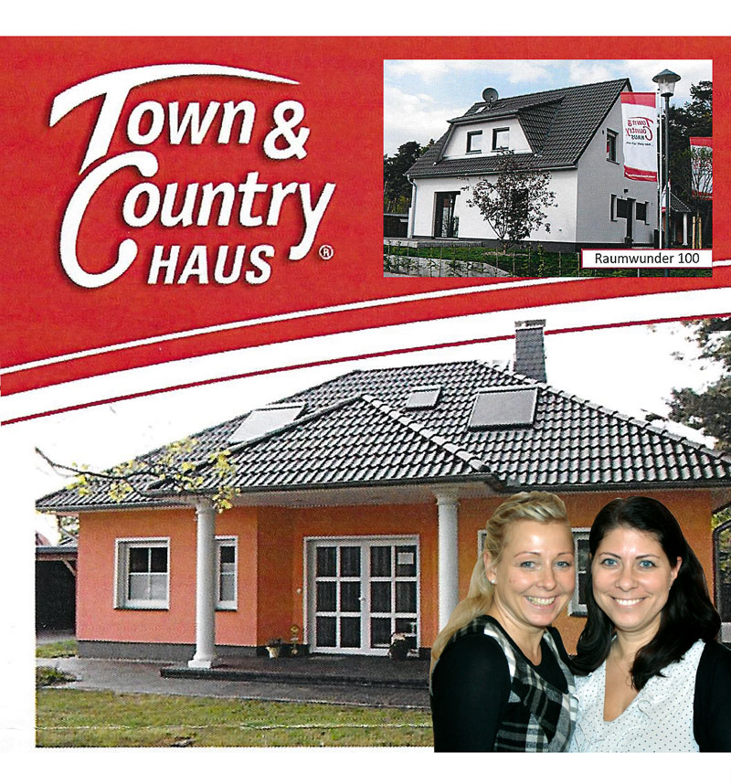 Foto von Viviane Genz und Mandy Großmann von der Firma ZET Bauträgergesellschaft mbH, Town & Country Lizenzpartner