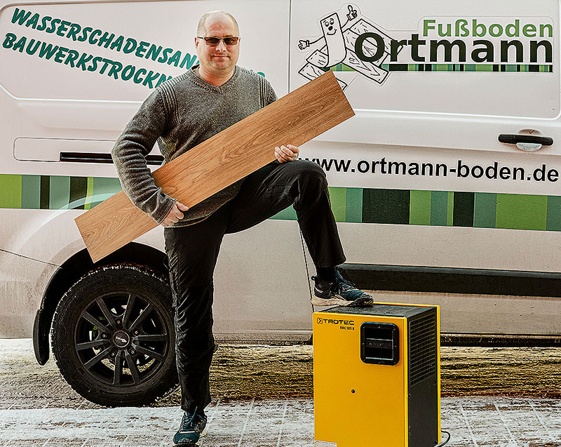 Foto von André Ortmann von der Firma Fußboden Ortmann Foto von André Ortmann von der Firma Fußboden Ortmann