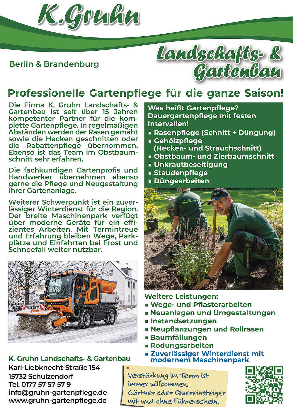 Foto von Kristoffer Gruhn von der Firma K. Gruhn Landschafts- & Gartenbau Foto von Kristoffer Gruhn von der Firma K. Gruhn Landschafts- & Gartenbau