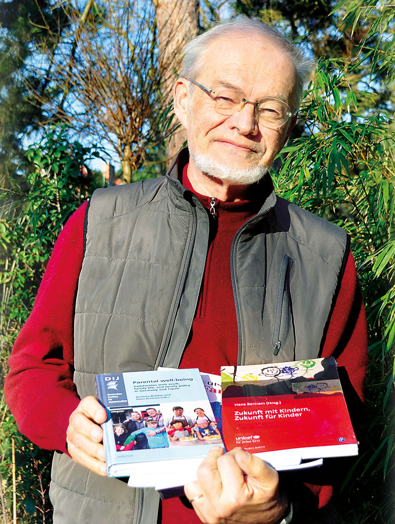 Foto von Professor Hans Bertram, Familienforschungs-Wissenschaftler, Zeuthen