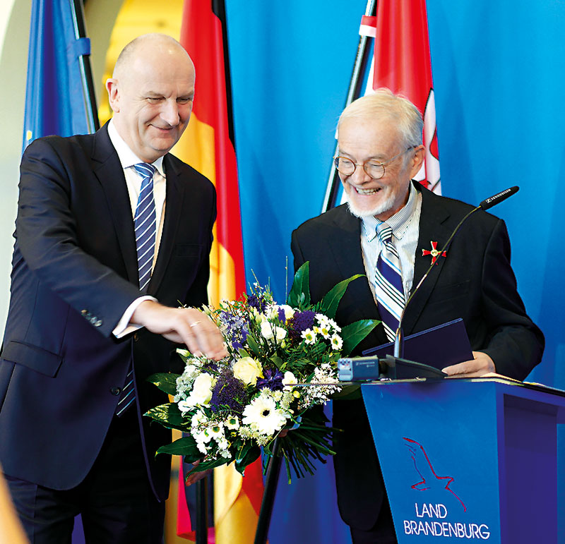 Foto von Professor Hans Bertram, Familienforschungs-Wissenschaftler, Zeuthen