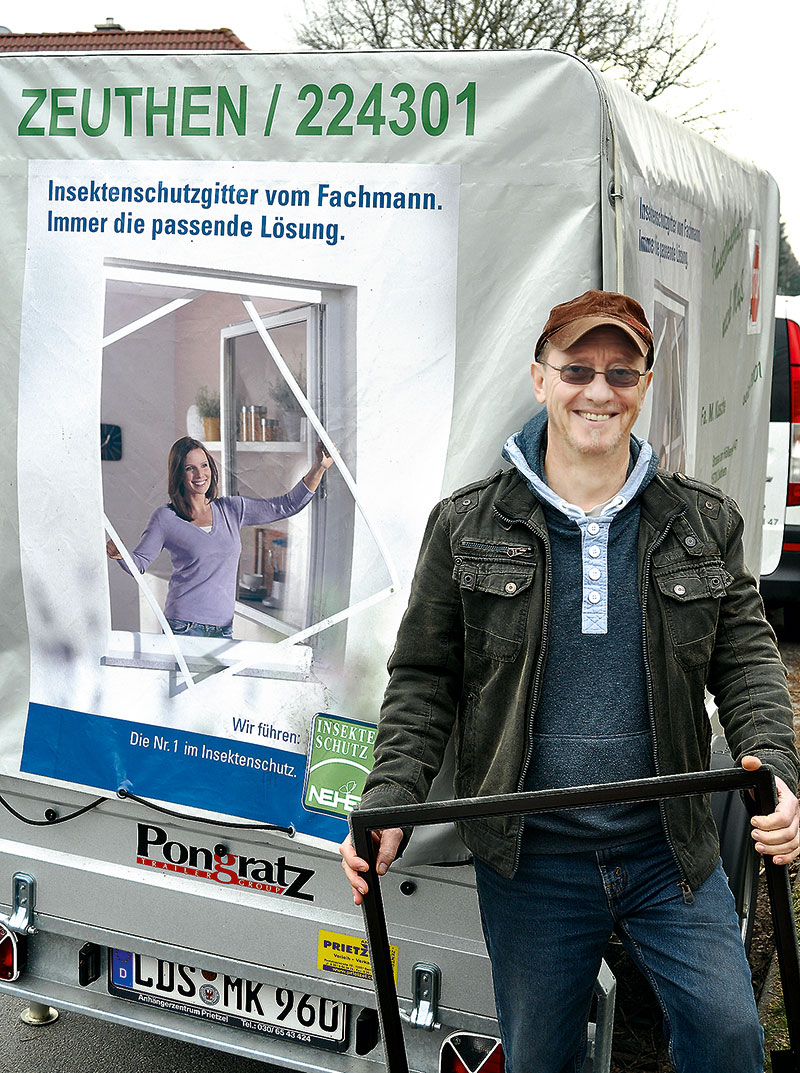 Foto von Michael Kusche von der Firma Insektenschutz nach Maß