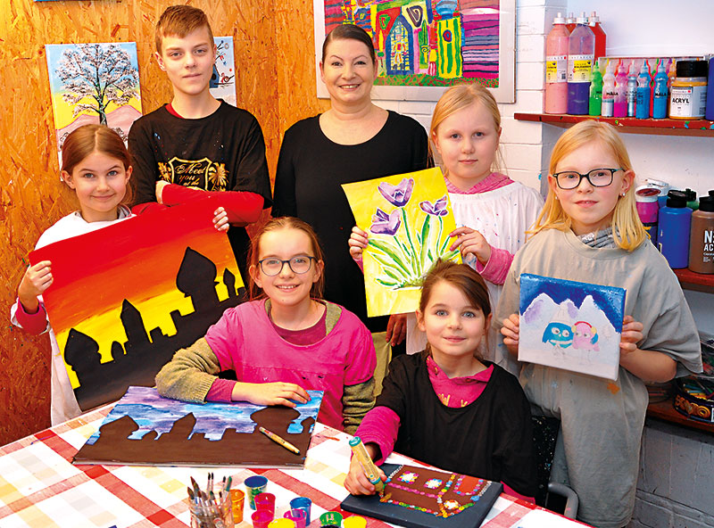 Foto von Kerstin Hemmerling von der Firma Malschule am See