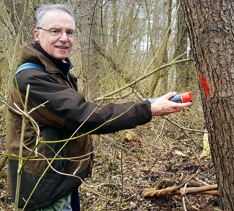 Foto von Axel Mieritz, Biberexperte, Zeuthen