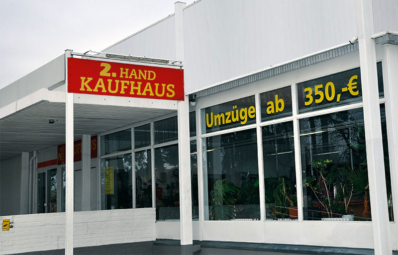 Foto von Carl Lutze Sekundärrohstoffe von der Firma Zweite Hand Kaufhaus KW Foto von Carl Lutze Sekundärrohstoffe von der Firma Zweite Hand Kaufhaus KW