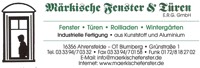 Foto von der Firma Märkische Fenster & Türen E.R.G. GmbH
