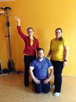Foto von Bianka Dietz und Robert Liebers von der Firma Physiotherapie Anima