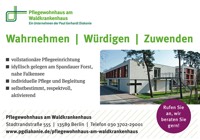 Foto von der Firma Pflegewohnhaus am Waldkrankenhaus