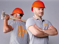 Foto von Heiko Ludwig und Mike Ortmann von der Firma BSU Holding GmbH