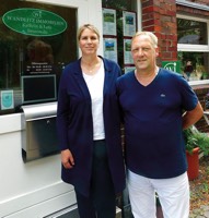 Foto von Kathrin Brosowski und Lutz Brosowski von der Firma Wandlitz Immobilien