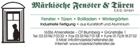 Foto von der Firma Märkische Fenster & Türen E.R.G. GmbH