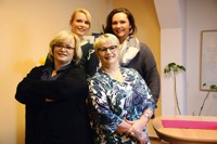 Foto von Gabriela Besecke und Christina Ehlert und Gabriele Umhauer und Doreen Jähne von der Firma BFBB Buchführung für Berlin und Brandenburg