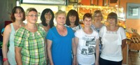 Foto von Petra Grondkowski und Manuela Gedalge von der Firma Bistro & Bäckerei GbR