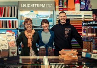 Foto von Kay Petermann und Dirk Petermann von der Firma Schreib- und Spielwaren am Rathausmarkt