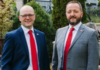 Foto von André Roth und Enrico Roth von der Firma Immobilien- GmbH Roth