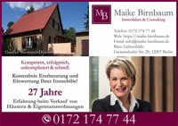 Foto von Maike Birnbaum von der Firma Maike Birnbaum Immobilien & Consulting