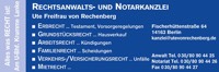 Foto von Ute Freifrau von Rechenberg von der Firma Rechtsanwalts- und Notarkanzlei Ute Freifrau von Rechenberg