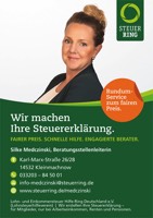Foto von Silke Medczinski von der Firma Lohn- und Einkommensteuer Hilfe-Ring Deutschland e.V. (Lohnsteuerhilfeverein) Beratungsstelle Kleinmachnow